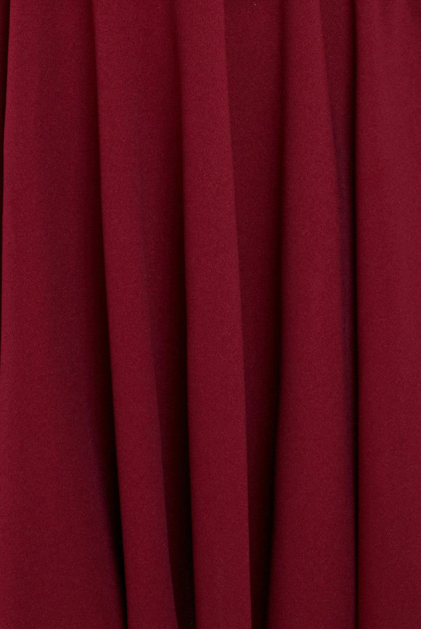 Bardot Pleated Skater Mini Dress