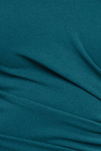 Scuba Crepe Bandeau Maxi With Diamante Necklace