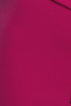 Scuba Crepe Pleated Bardot Maxi Dress