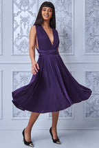 Soft Touch Multi Way Open Back Midi Dress