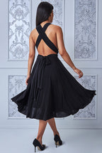 Soft Touch Multi Way Open Back Midi Dress