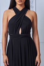 Soft Touch Multi Way Open Back Midi Dress