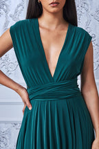 Soft Touch Multi Way Open Back Midi Dress