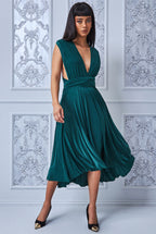 Soft Touch Multi Way Open Back Midi Dress