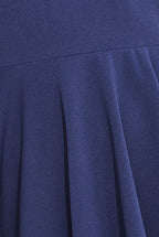 Bardot Pleated Skater Mini Dress