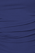 One Shoulder Ruched Midi Dress