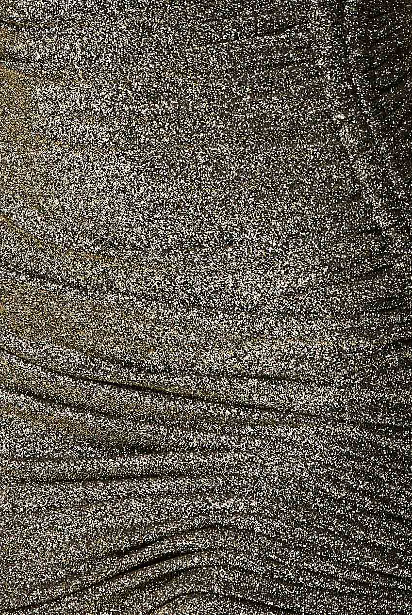 Lurex Off The Shoulder Ruched Midi Dress