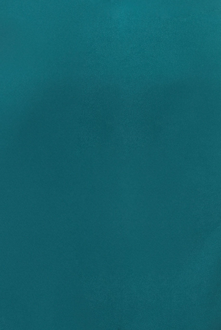 Scuba Crepe Off Shoulder Wrap Bodice Midi Dress