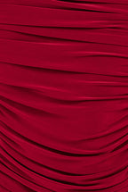 Soft Touch Cut Out Ruched Midi With Adjustable Tie-Ups