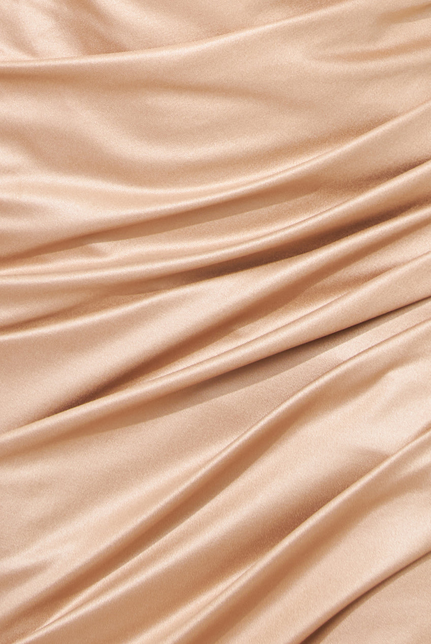 Bandeau Faux Leather Midi