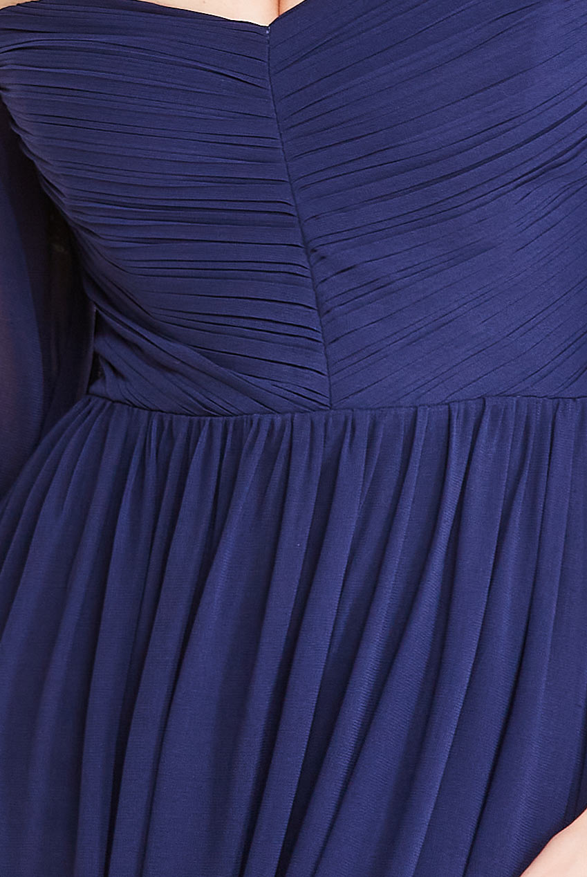 Chiffon Off The Shoulder Maxi With Wings