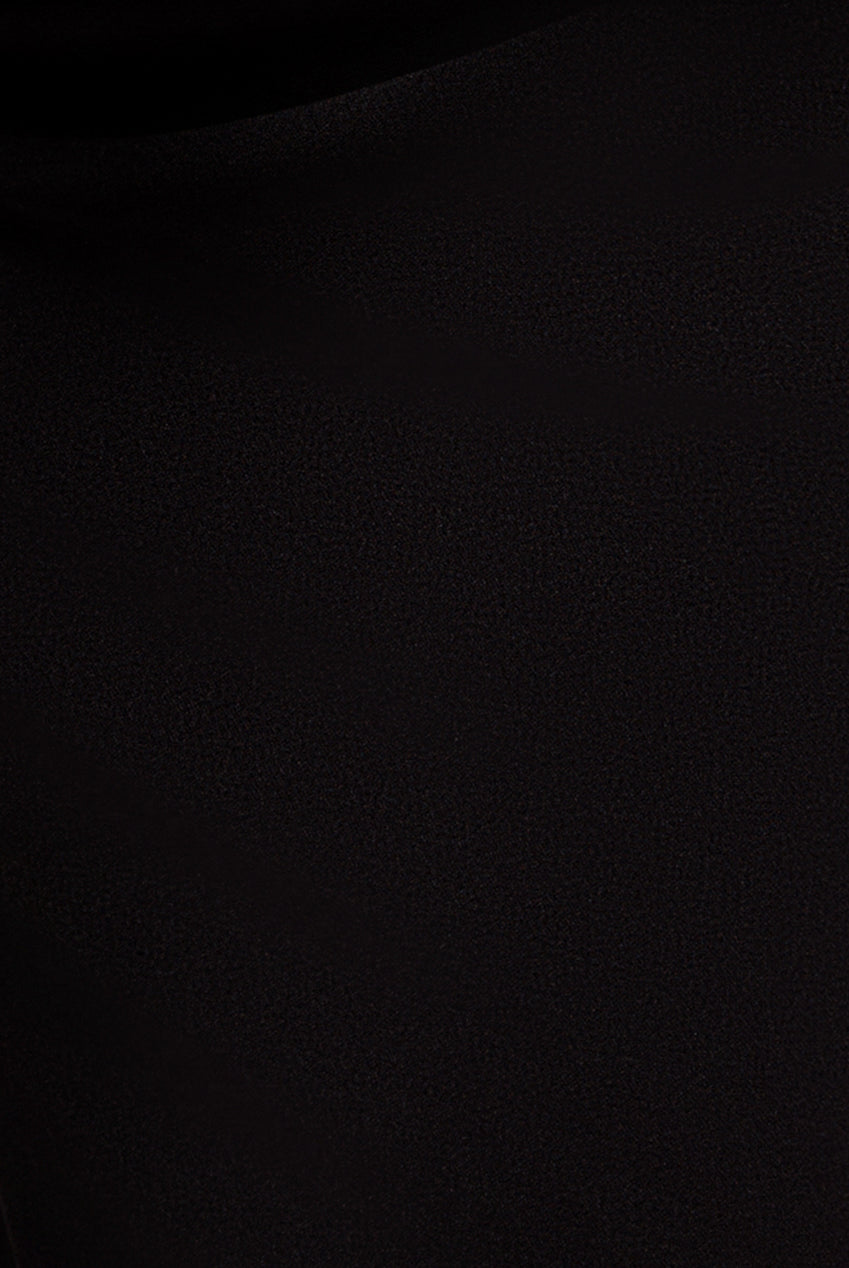 Petal Bow Sleeve Frill Midi Dress