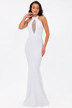 Embellished Maxi Wedding Dress