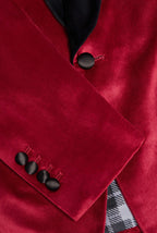 Dinner Jacket - Burgundy