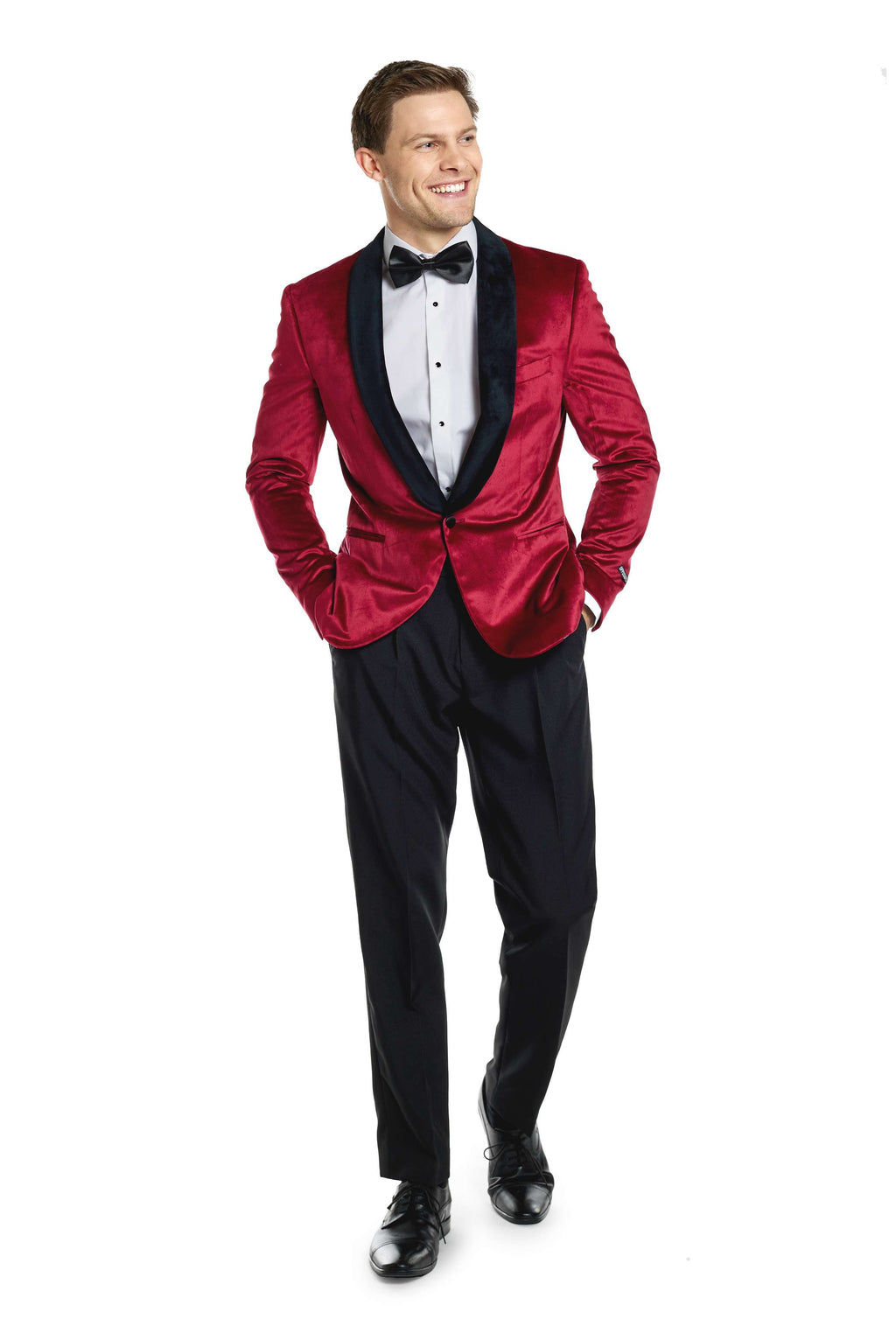 Dinner Jacket - Burgundy