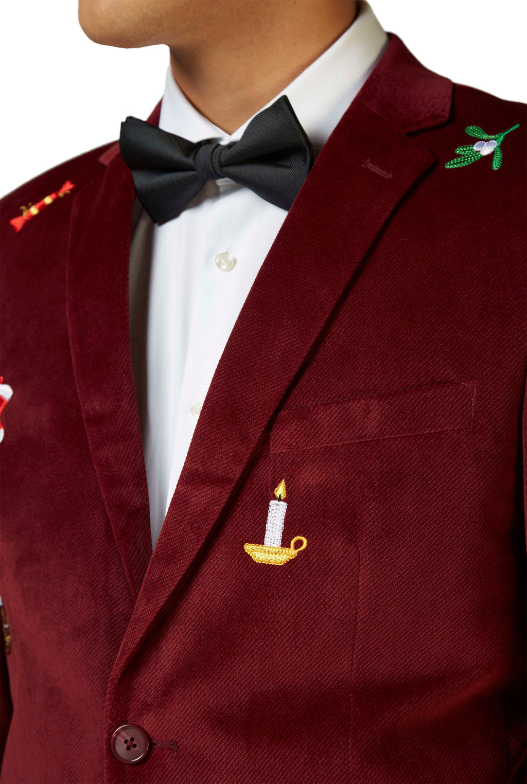 X-Mas Icons - Deep Burgundy