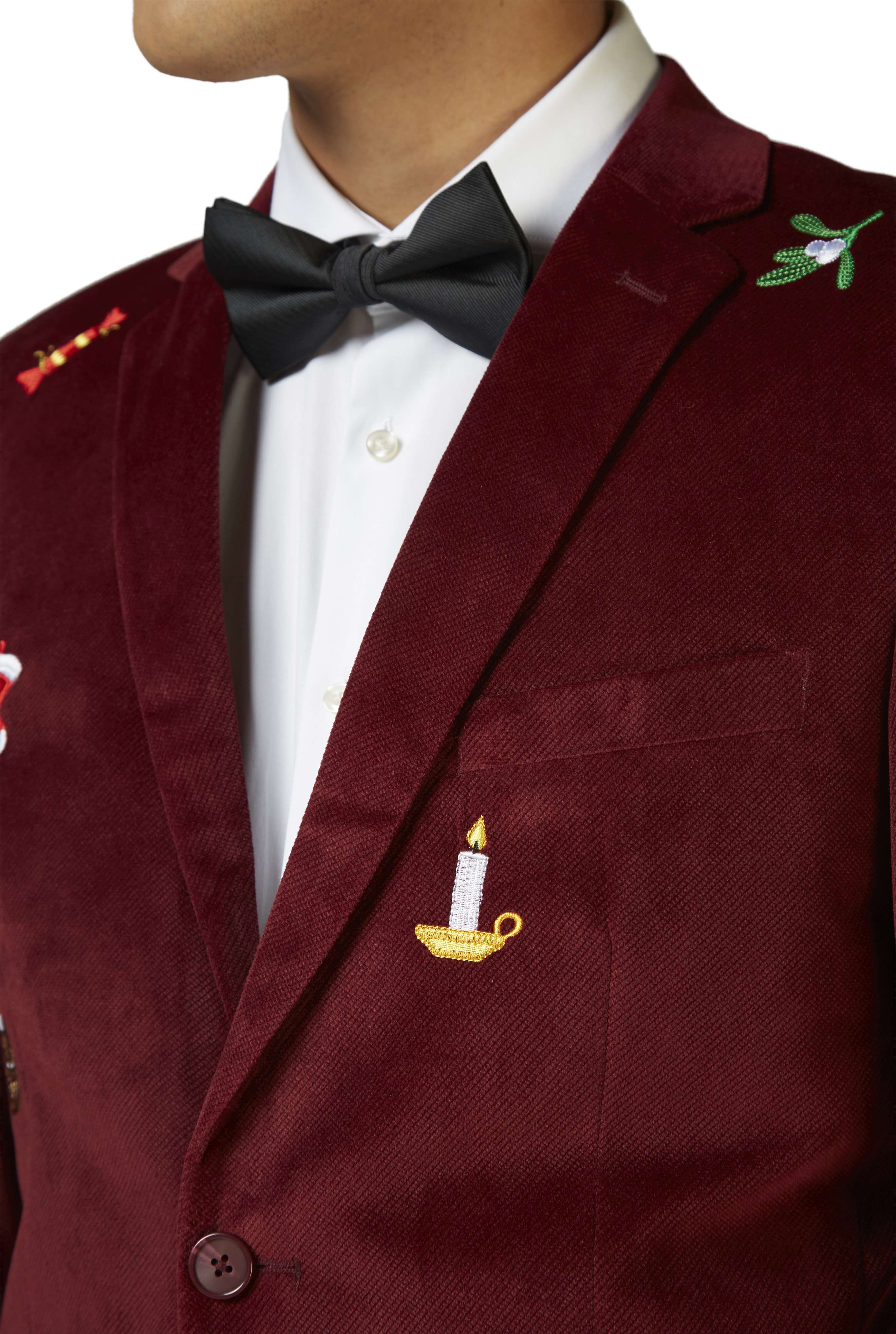 X-Mas Icons - Deep Burgundy