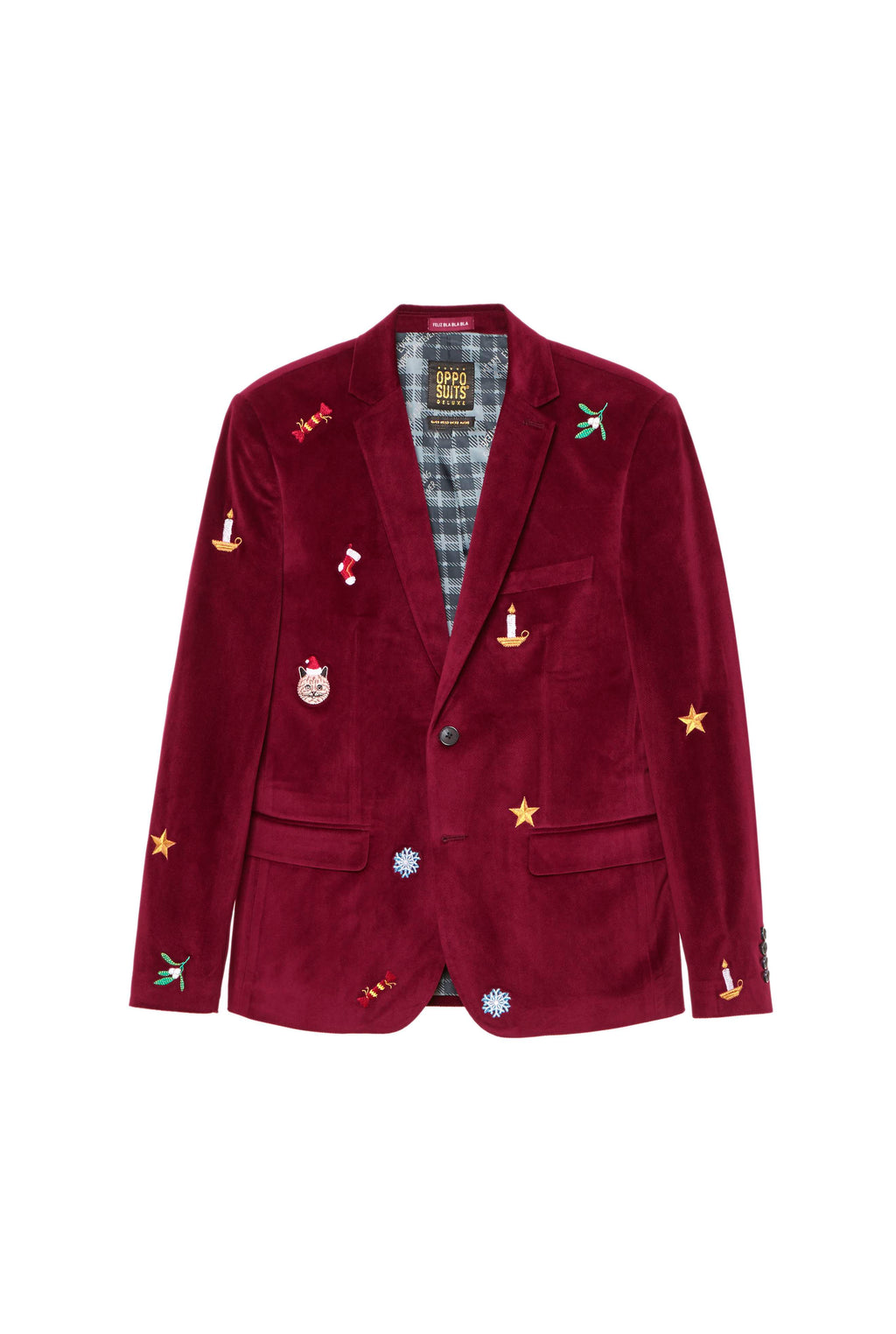 X-Mas Icons - Deep Burgundy