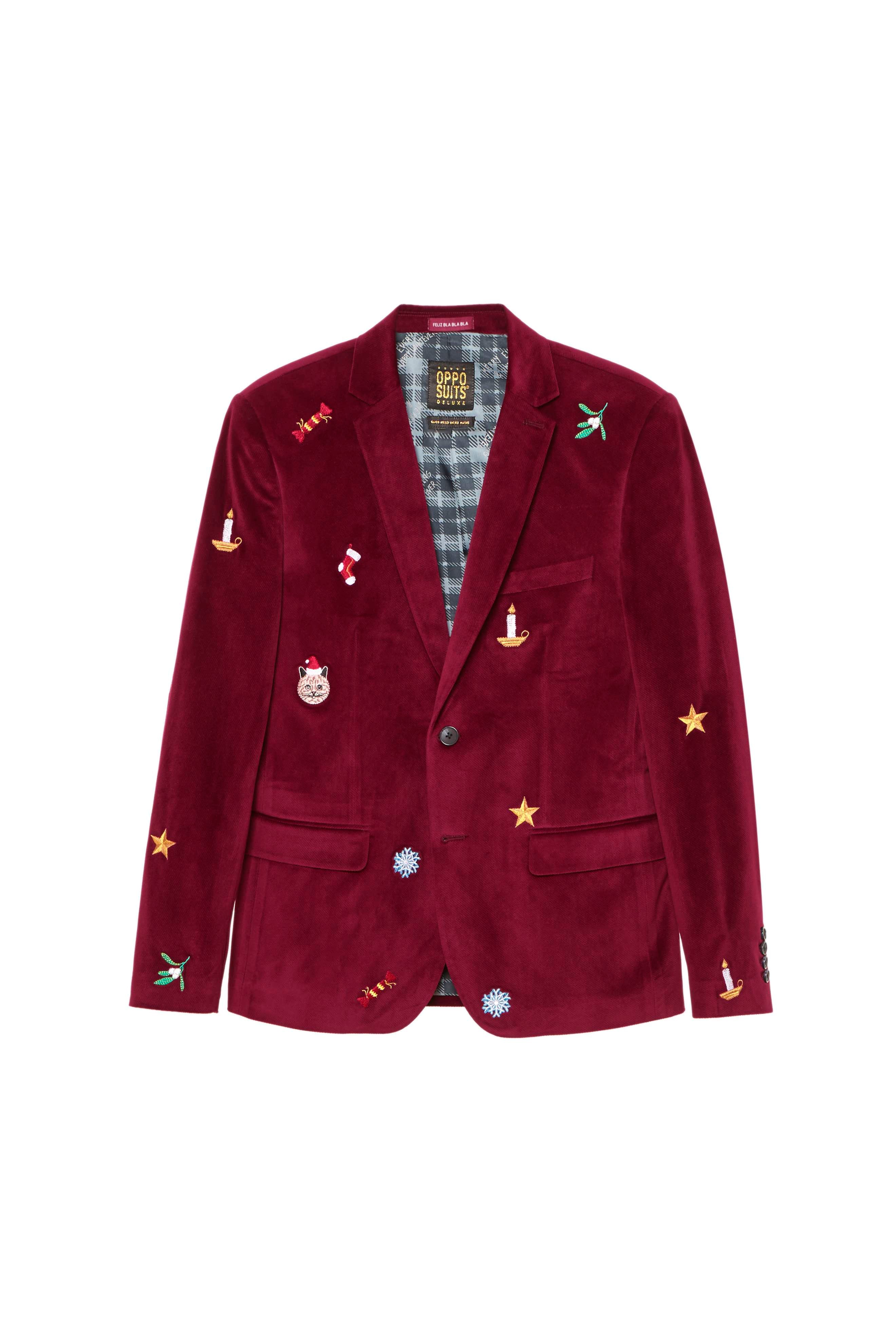 X-Mas Icons - Deep Burgundy