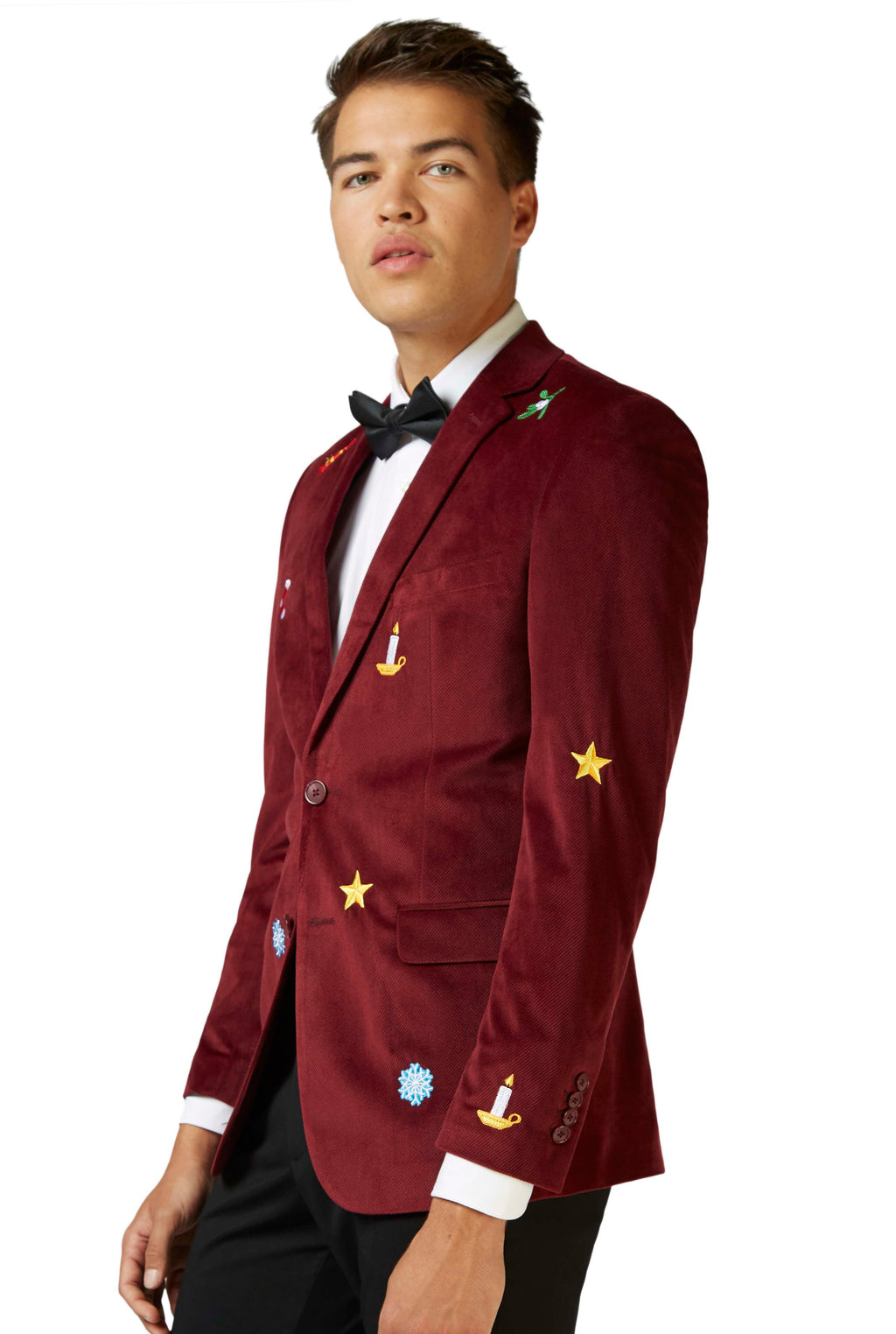 X-Mas Icons - Deep Burgundy