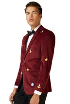 X-Mas Icons - Deep Burgundy