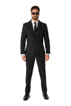 Oversized Pinstripe Black