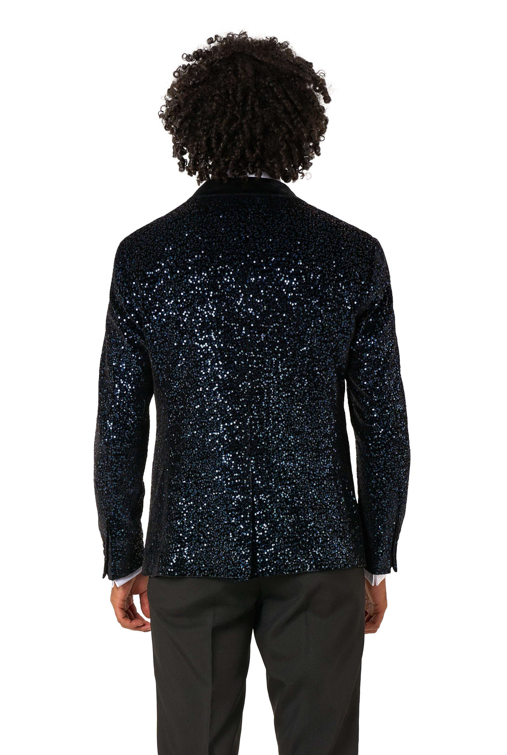 Navy Sequins