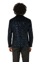 Navy Sequins